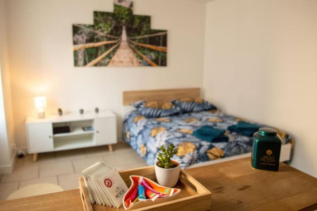 Studio Cosy Tv Wifi Confortable Et Chaleureux Gaillon Luaran gambar